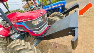 370 kg का बम्पर लगवा दिया Mahindra Arjun Novo 605 Di New Holland 3630 with New Front Bumper