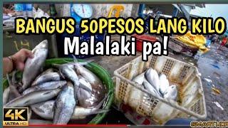 GRABE BANGUS 50 PESOS ANLALAKI#food #fishport #fish #malabon #trending #bulungan #sale#ofw#pinas