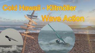 Wave Action in Cold Hawaii   Windsurfen in Dänemark