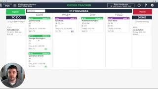 Wash-Dry-Fold POS | Order Tracker