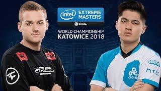 CS:GO - FaZe vs. Cloud9 [Inferno] Map 3 - Quarterfinal - IEM Katowice 2018