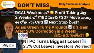 DCAL Weakness or Profit Taking? 2 Weeks లో ₹192 నుంచి ₹307 Move , ఈ రోజు 7% Cut! Next Stop ఏంటి?