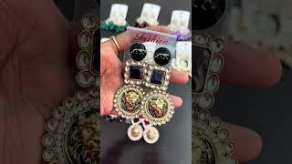  beautiful jewellery earrings ️  7415584278 me order book kare #risha collection