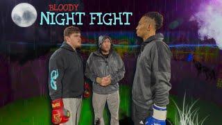 Who Will Win This Epic Late Night Boxing Battle? Epic Tan vs Ginja Ninja