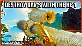 How To Destroy UAV's With The HE-1 Launcher in Black Ops 6