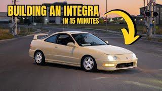 Building an Integra DC2 in 15 Minutes