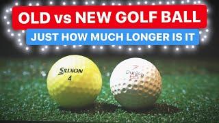 NEW GOLF BALLS vs OLD GOLF BALLS HOW MUCH LONGER DO THEY REALLY GO