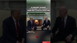 Trump and Biden Meet at the White House: Transition Talks Begin!