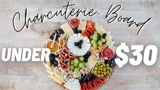 BUDGET CHARCUTERIE BOARD | How to make a beautiful and cheap graze board