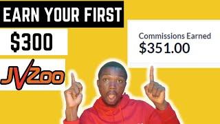 How to Earn Your First Jvzoo $300 Commission | Jvzoo affiliate marketing tutorial for Beginners 2025