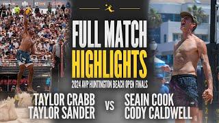 Top Plays of Men's FINAL: Ta.Crabb/Sander vs Caldwell/Cook AVP Huntington Beach Open 2024