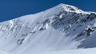 Chugach Peak 6110 North Face Ski Descent Alaska