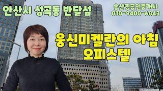 안산시 성곡동 반달섬 오피스텔 웅신미켈란의 아침 소개합니다!