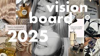 tworzymy moje VISION BOARD 2025 | inspo & jak tworzyć i wizualizować cele na nowy rok