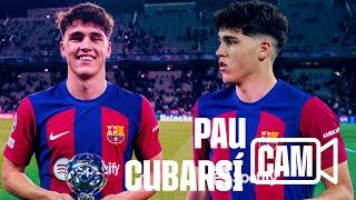  PAU CUBARSÍ'S DREAM CHAMPIONS LEAGUE DEBUT 