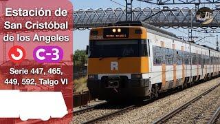 Circulaciones por la estación de San Cristóbal de los Ángeles | Cercanías Madrid