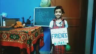 Poem on Friendship in English || Poem on Friends for kids || Short Poem recitation Ideas with Props