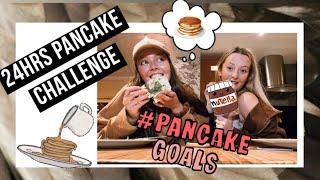 eating ONLY pancakes for 24 HOURS!!!