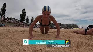 Ocean6 Female Beach Flags Round One