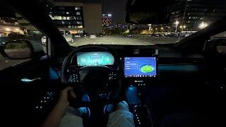 New Ford Puma Facelift 2024 Night Test Drive