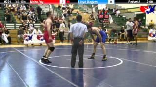 Sunkist Freestyle 74kg Semis - Lloyd Rogers vs. Moza Fay