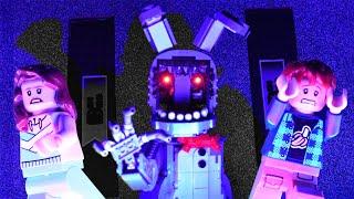 We faced Withered Bonnie [FNAF LEGO MOC]