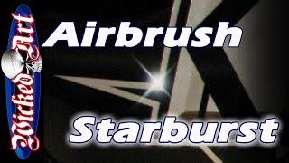 Airbrush Starburst Tutorial