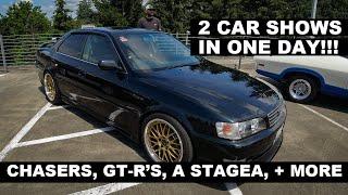 JZX100 Chaser Build ep 3: TWO Washington car shows in one day.