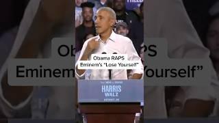 Obama RAPS Eminem's 'Lose Yourself'