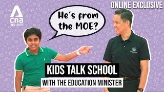 Students Get Real with Education Minister Chan Chun Sing | Regardless Of Grades