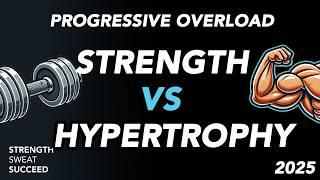 Progressive Overload for Strength vs Hypertrophy Training | How to Progress Training Variables 2025