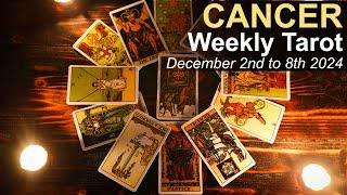 CANCER WEEKLY TAROT READING "A TIMELY OPPORTUNITY" December 2nd to 8th 2024 #weeklytarotreading