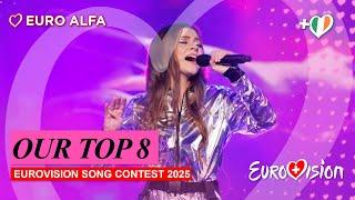 Our top 8 | Eurovision 2025 | Raul & Florin from Euro Alfa