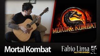 Mortal Kombat Theme on Fingerstyle by Fabio Lima (GuitarGamer)