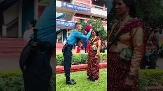 you nepali shir uchali #shortvideo #policetranning #policepassout #police