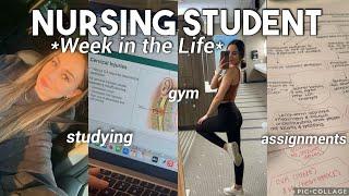 NURSING SCHOOL WEEK IN THE LIFE | weekly vlog 