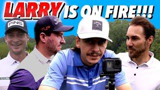 THE MATCH - Larry on fire