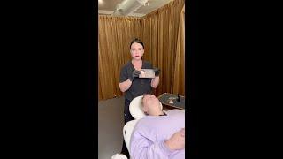 Timeless Touch Medical Aesthetics Demonstrates a VI Peel Being Done