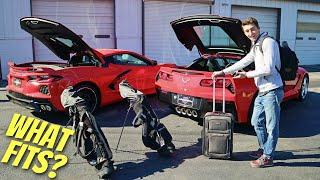 Chevrolet Corvette C7 vs C8 Practicality Test! *Is Mid Engine Less Useable?*