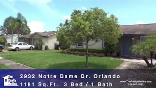 Houses for Rent in Orlando: Orlando Home 3BR/1BA by Property Managers in Orlando