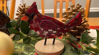 Ep. 29 THE MOSAIC ANIMALS, Wood slice ornaments, Nephew’s update, Filati pulling, New commission.