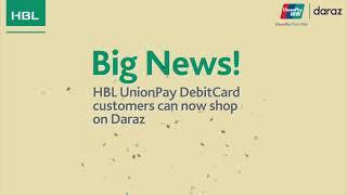 HBL UnionPay x Daraz