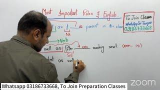 Most Important Rules of English PPSC | FPSC SPSC PMS CSS OTS KPPSC GK and MCQs Preparation