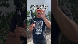 New Zion Arms Custom BL1 AEG #shorts #short #airsoft #airsoftgi #gaming #review #toys #cod #milsim