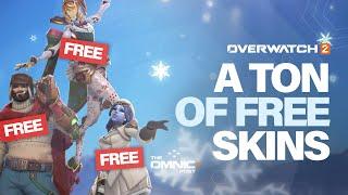 Overwatch 2 Players Get Ready for FREE Skins Galore!