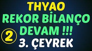 REKOR BİLANÇO TÜRK HAVA YOLLARI   #THYAO #bilanço #thyao  #borsa #bilanço #hisse #yorum