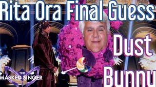 Rita Ora Final Guesses on Dust Bunny Is Jay Leno / The Masked Singer USA Season 12 Ep. 4