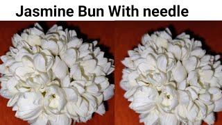 Jasmine flower billai|Jasmine flower bun|bridal jasmine flower brooch|Jasmine flower Jadai|Aarawings