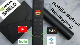 Nvidia Shield TV Pro Android TV 2019 No Root Mod - How To Remap The Netflix Button To Launch 3 Apps