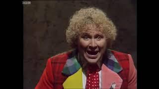 The sixth doctor/Colin Baker being my favorite doctor for 1 minute and 50 seconds straight